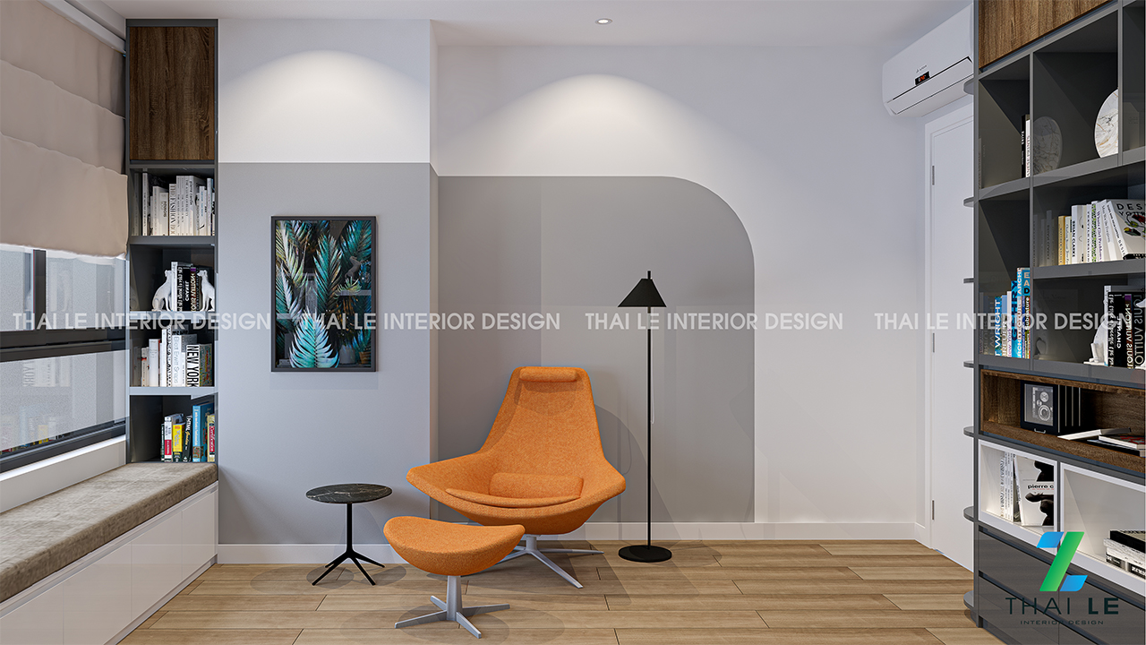 Thiết kế nội thất căn hộ The Peak Midtown Q7 - 115m2